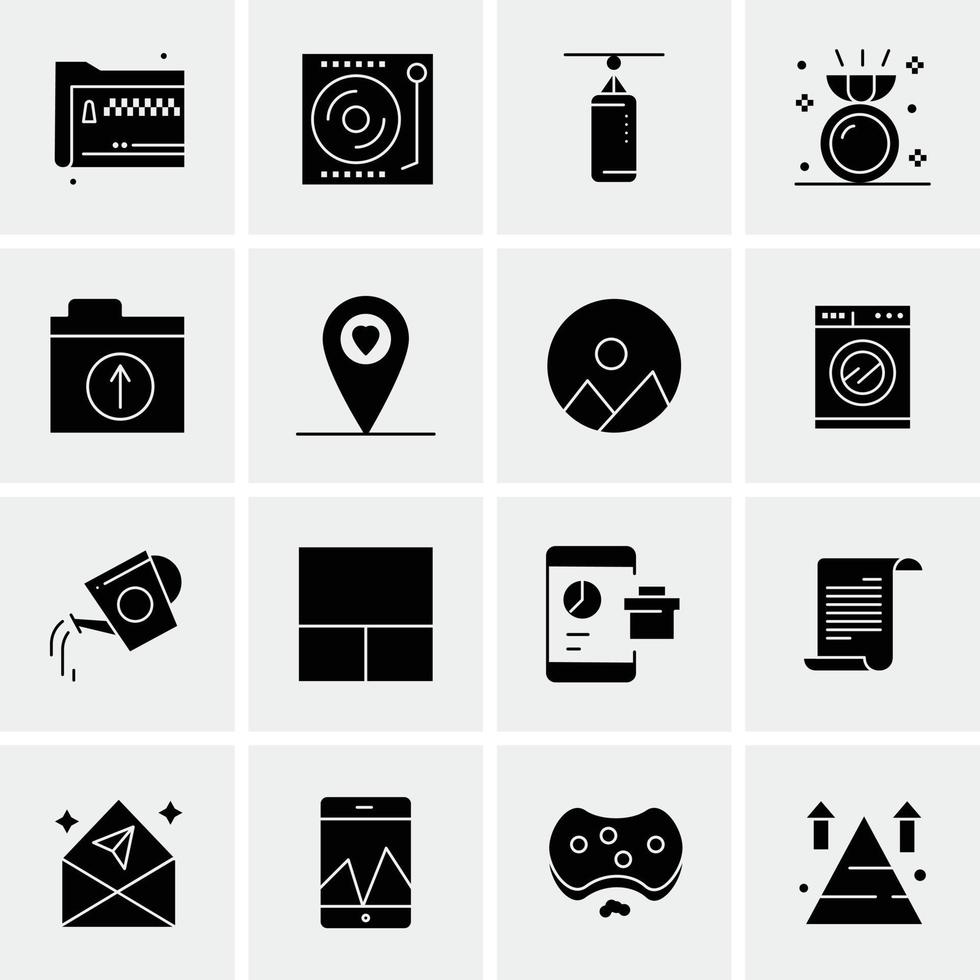 25 universelle Business-Icons Vektor kreative Icon-Illustration zur Verwendung in Web- und mobilen verwandten Projekten