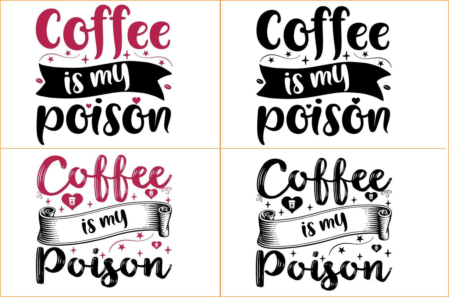 kaffe motivering citat typografi eller kaffe typografi t skjorta vektor