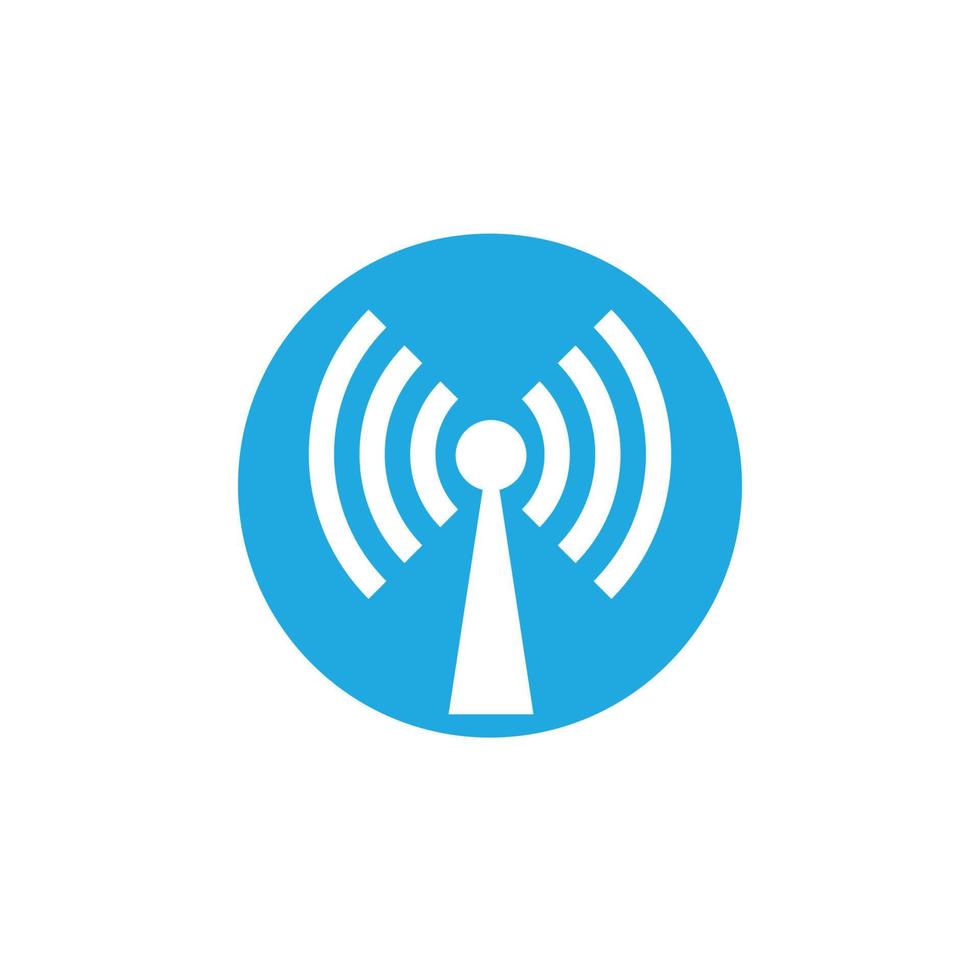 Wireless-Logo-Vektor vektor