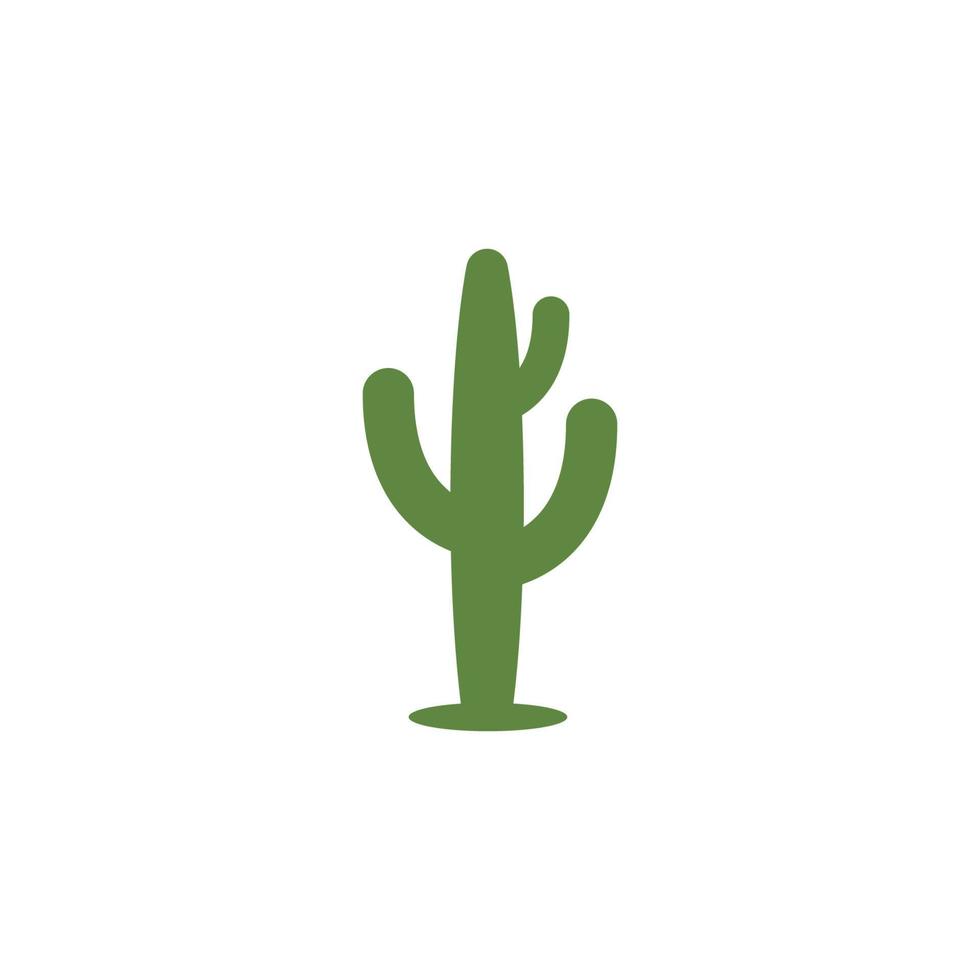 kaktus logotyp vektor