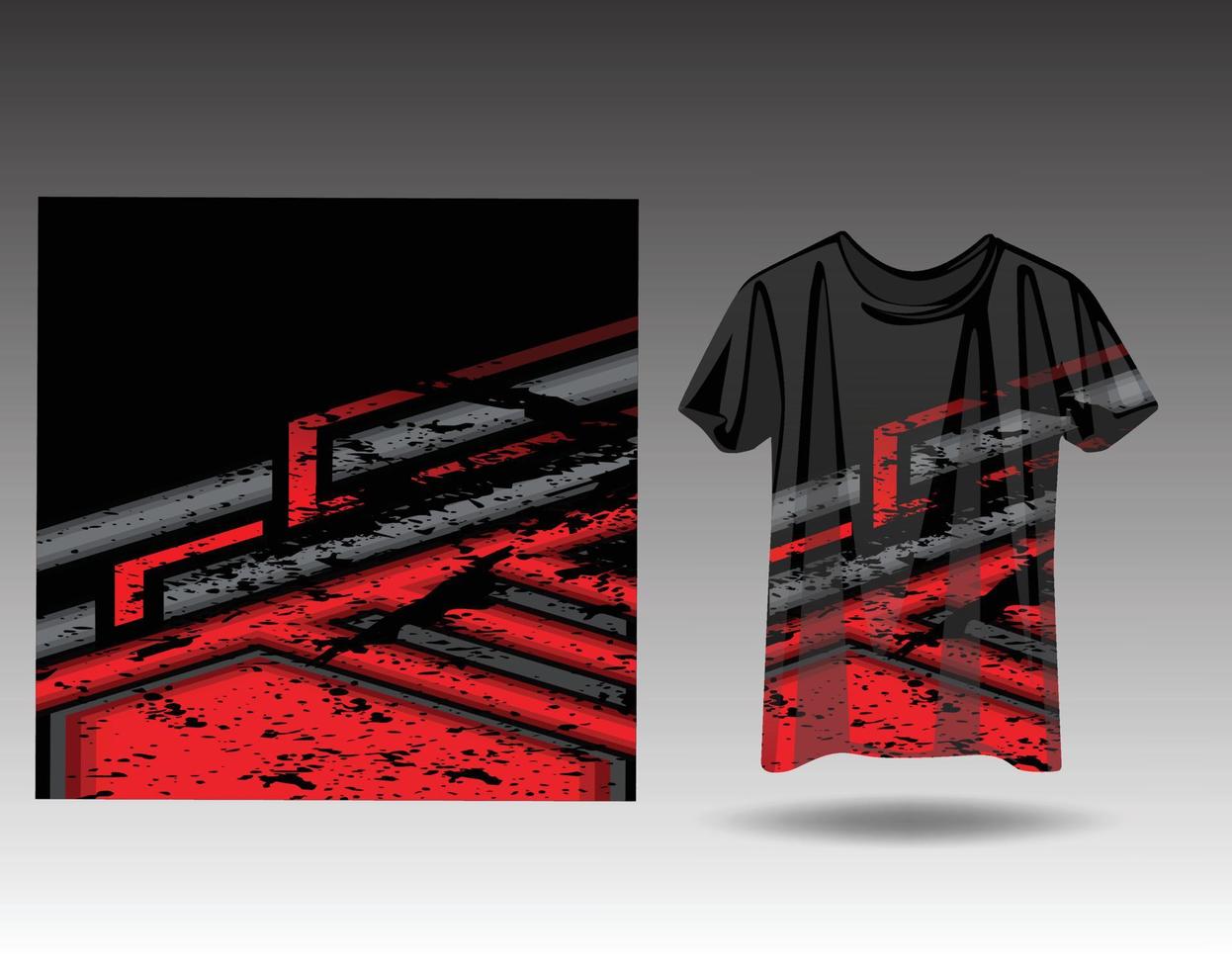 T-Shirt Sport Grunge-Hintergrund für extreme Trikot-Team-Rennradsport-Fußball-Gaming-Hintergrundtapete vektor