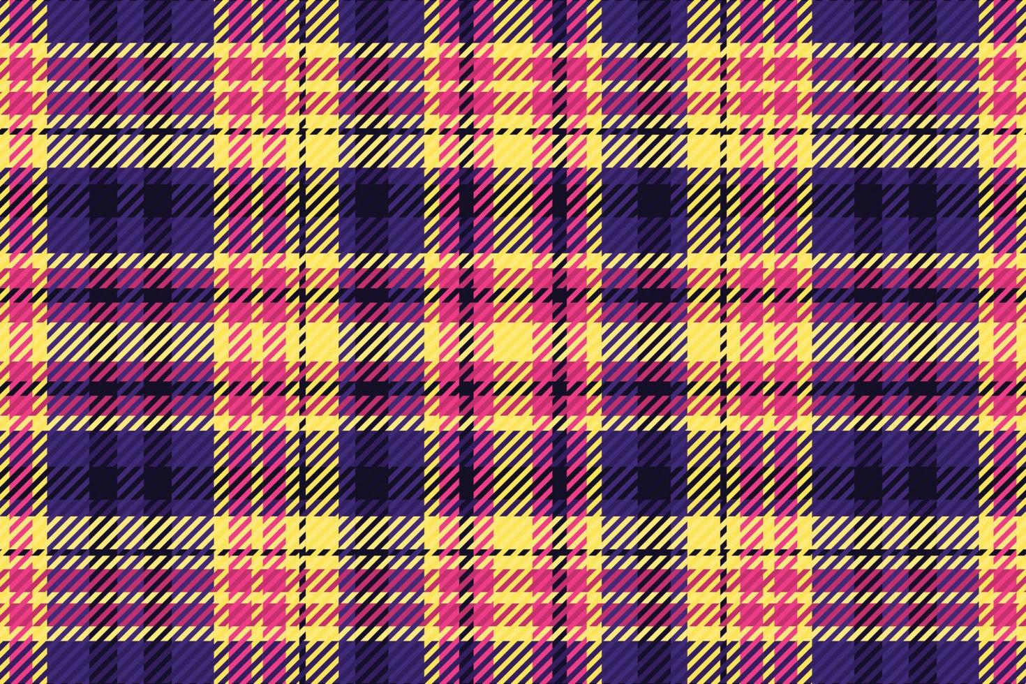 Tartan oder kariertes Retro-Farbmuster. vektor