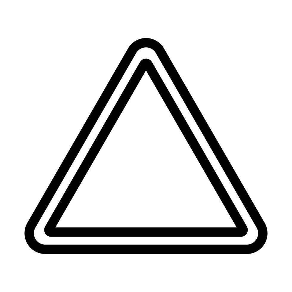Dreieck-Icon-Design vektor