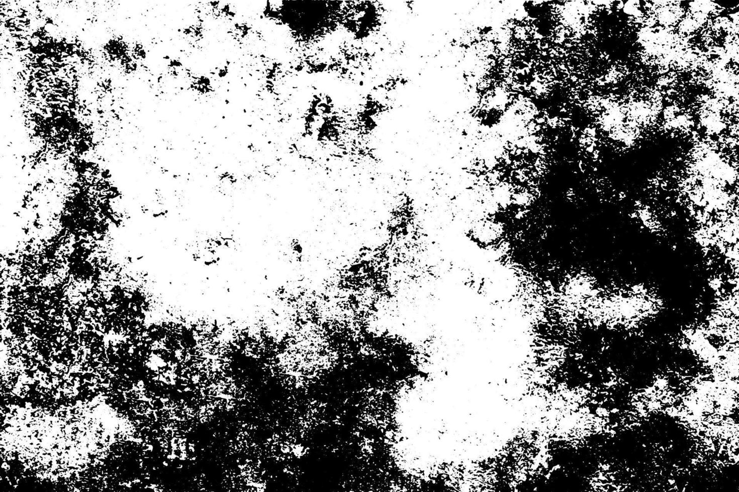 Vektor-Grunge-Zusammenfassung. Schwarz-Weiß-Textur alter Mauerhintergrund. vektor