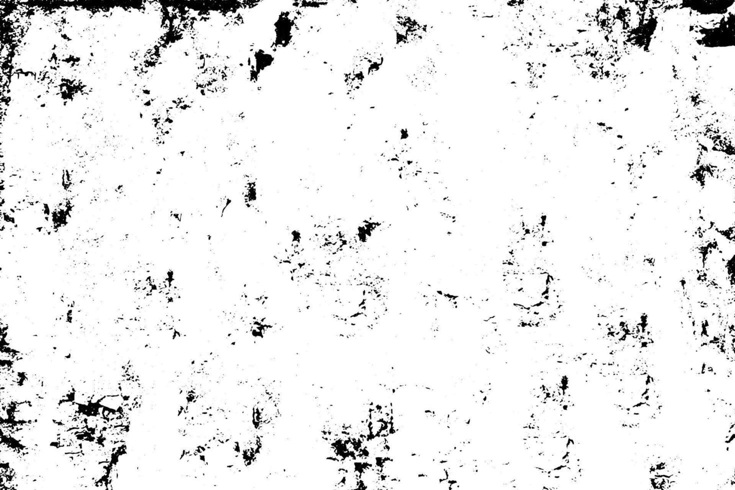 Vektor-Grunge-Textur schwarz-weißer Hintergrund. vektor