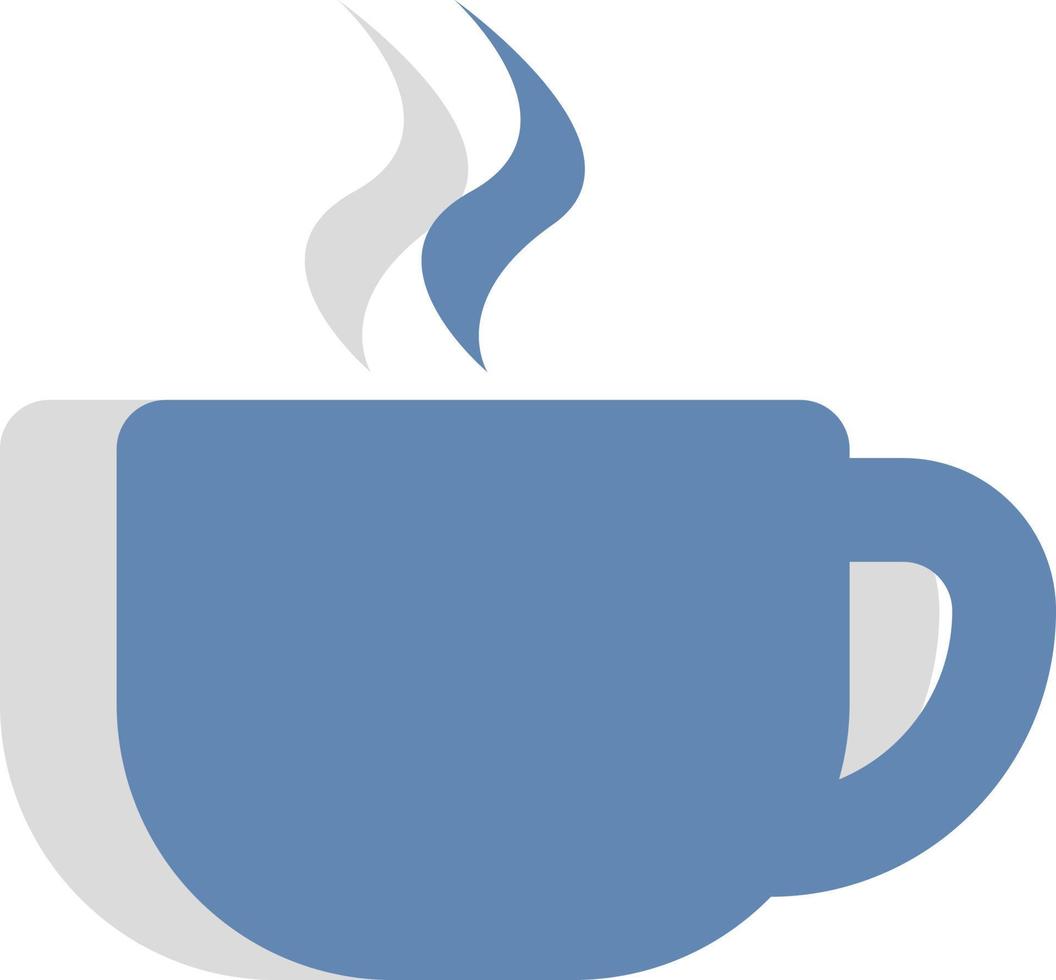företag kopp av kaffe, illustration, vektor, på en vit bakgrund. vektor
