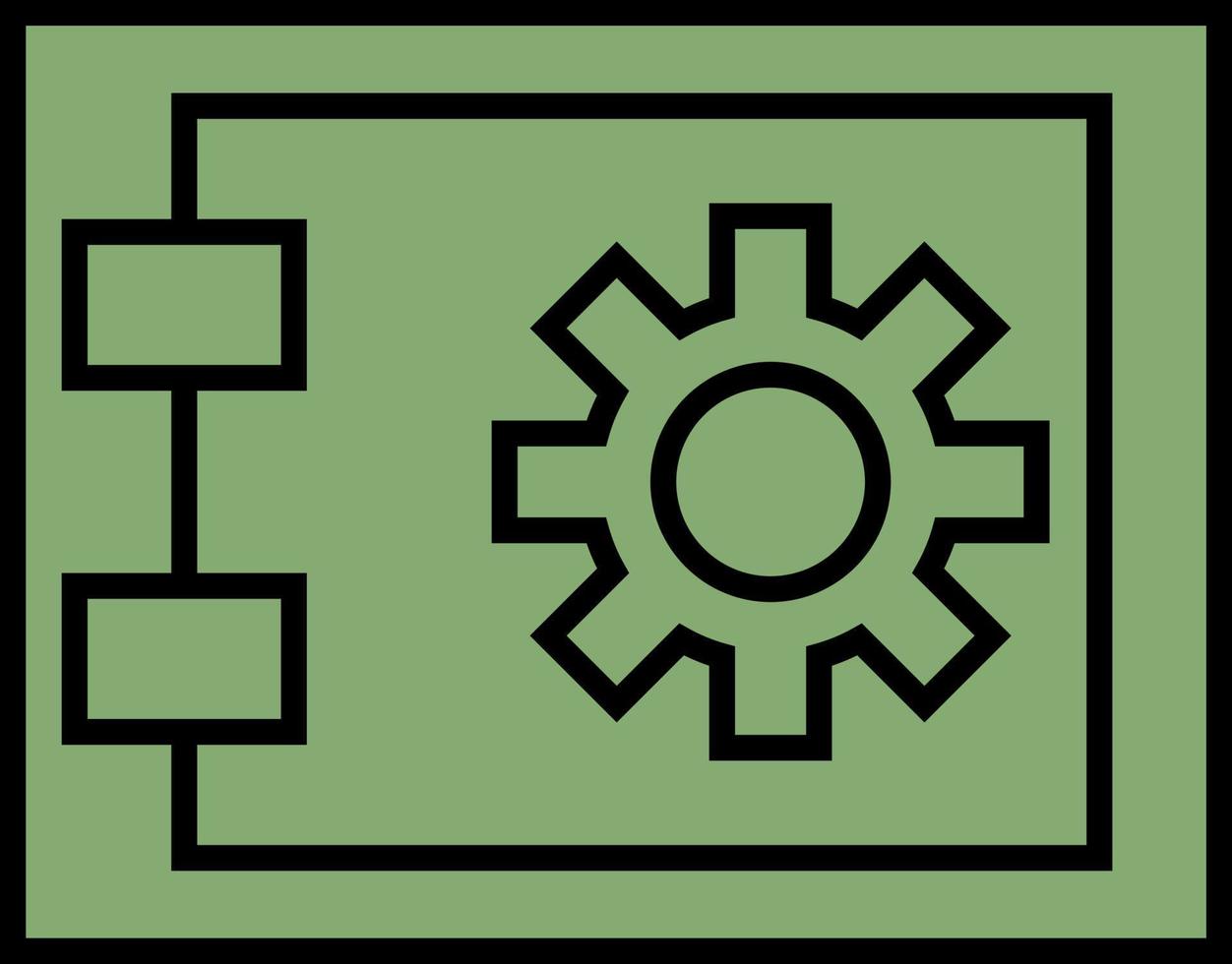 Finanzsafe, Illustration, Vektor auf weißem Hintergrund.