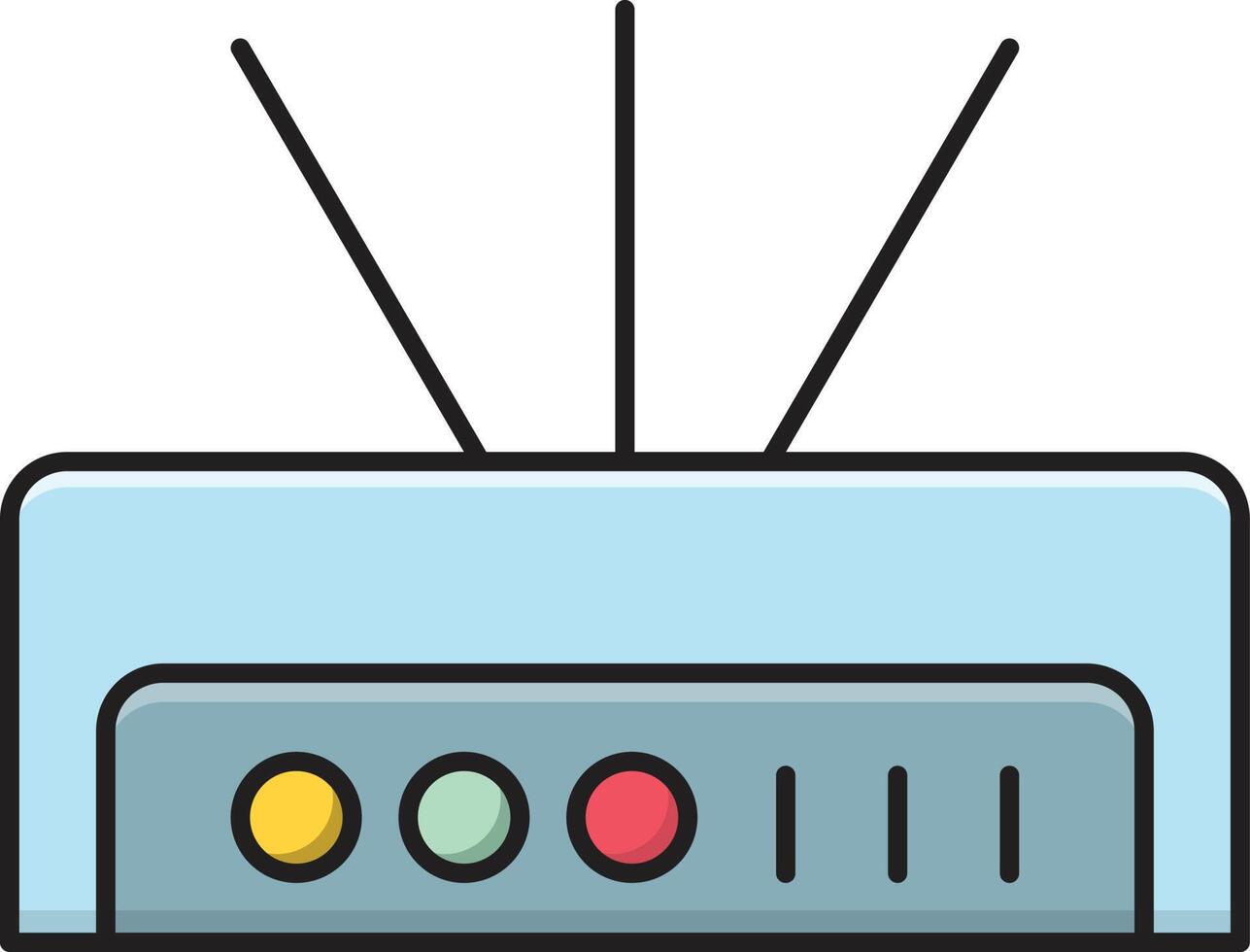 router antenn vektor illustration på en bakgrund.premium kvalitet symbols.vector ikoner för begrepp och grafisk design.