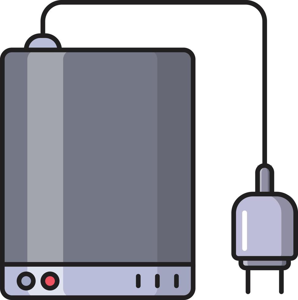 energienbank-vektorillustration auf einem hintergrund. hochwertige symbole. vektorikonen für konzept und grafikdesign. vektor