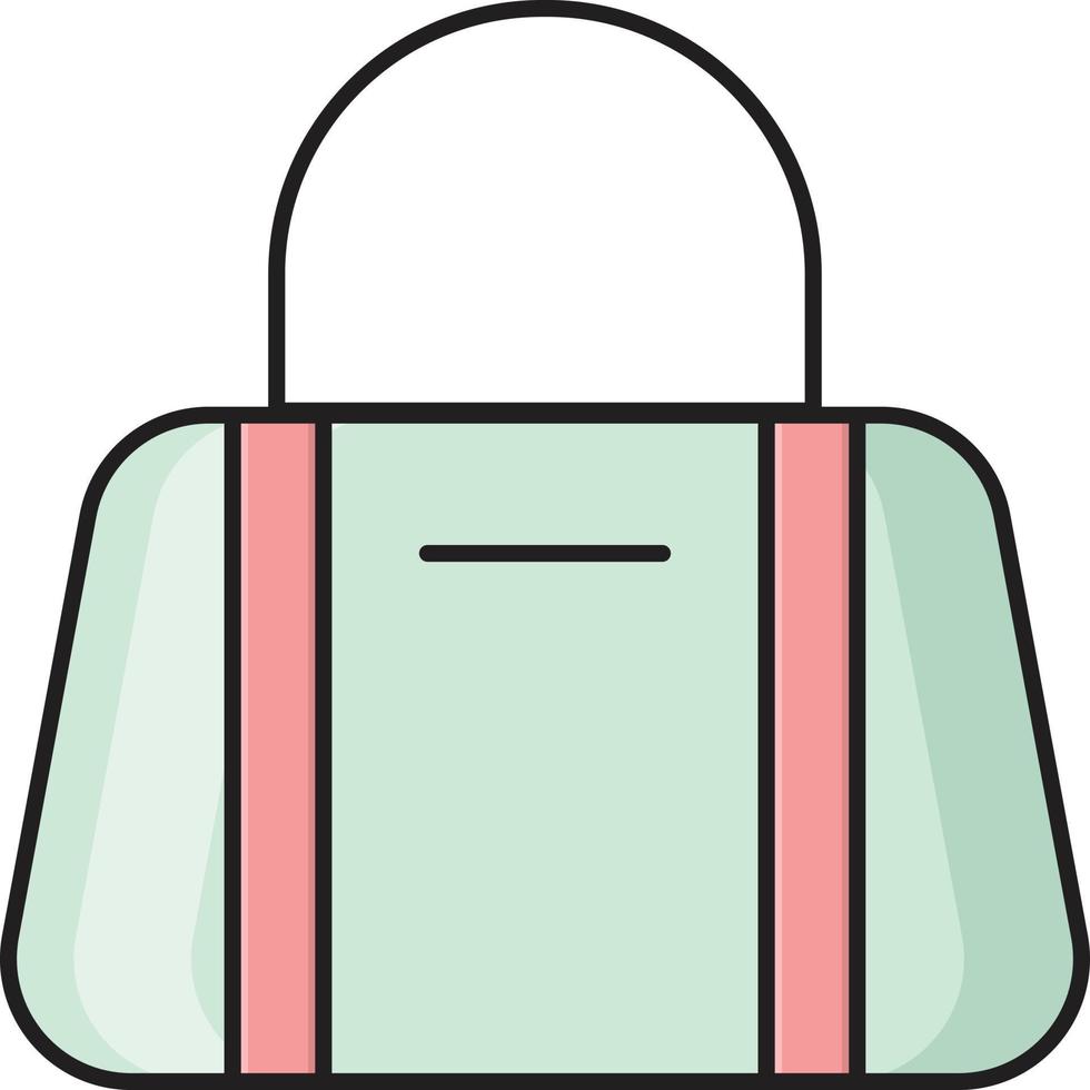 handväska vektor illustration på en bakgrund. premium kvalitet symbols.vector ikoner för koncept och grafisk design.