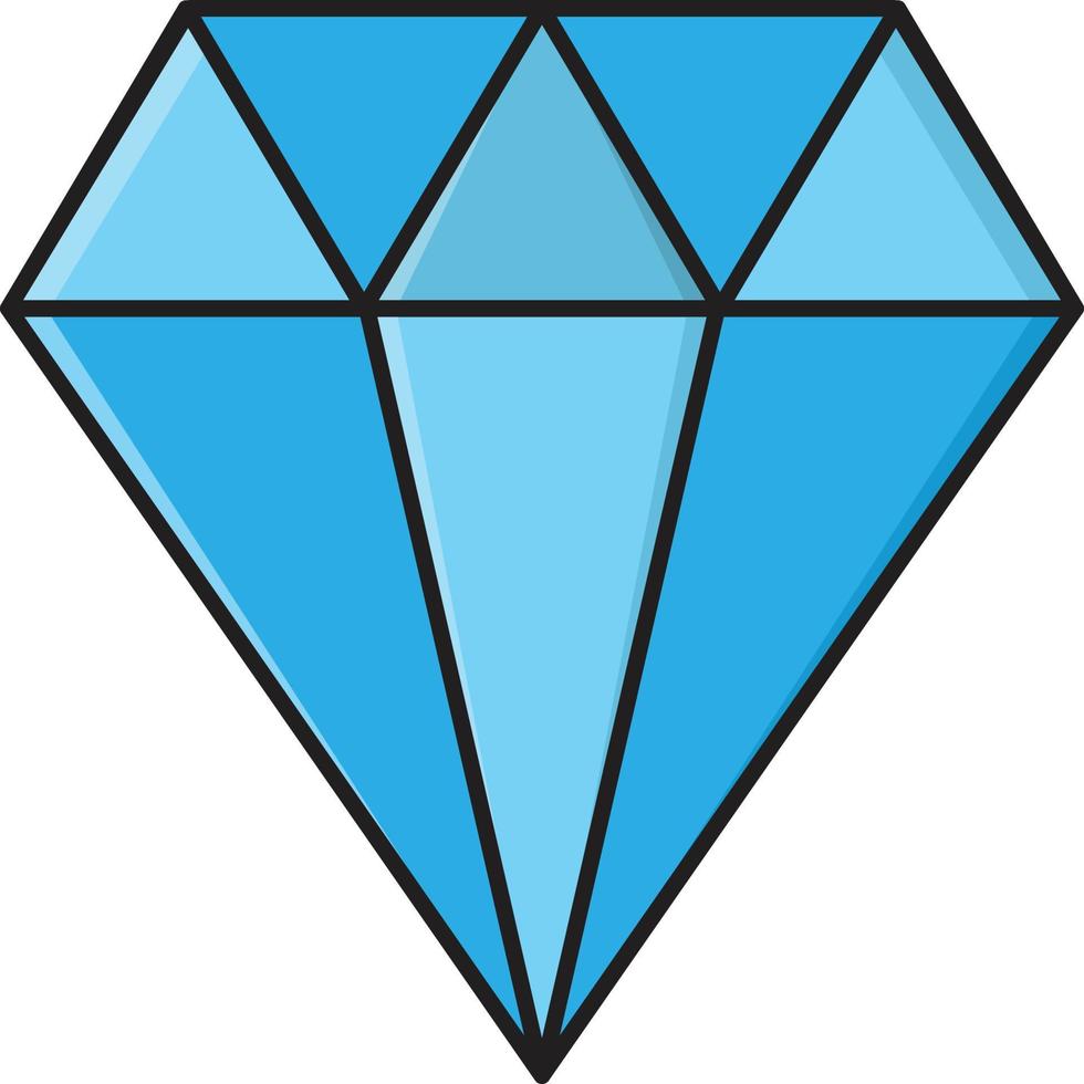 diamant vektor illustration på en bakgrund. premium kvalitet symbols.vector ikoner för koncept och grafisk design.