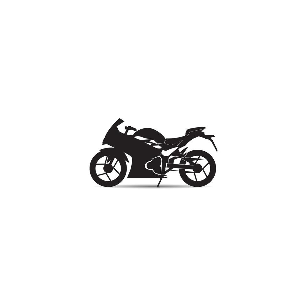 Motorrad-Symbol-Vektor-Design-Illustration-Logo vektor