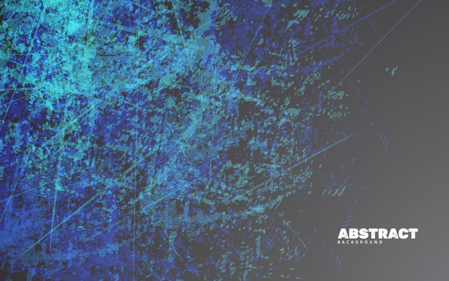 Abstract Grunge Textur grauen und blauen Hintergrund vektor