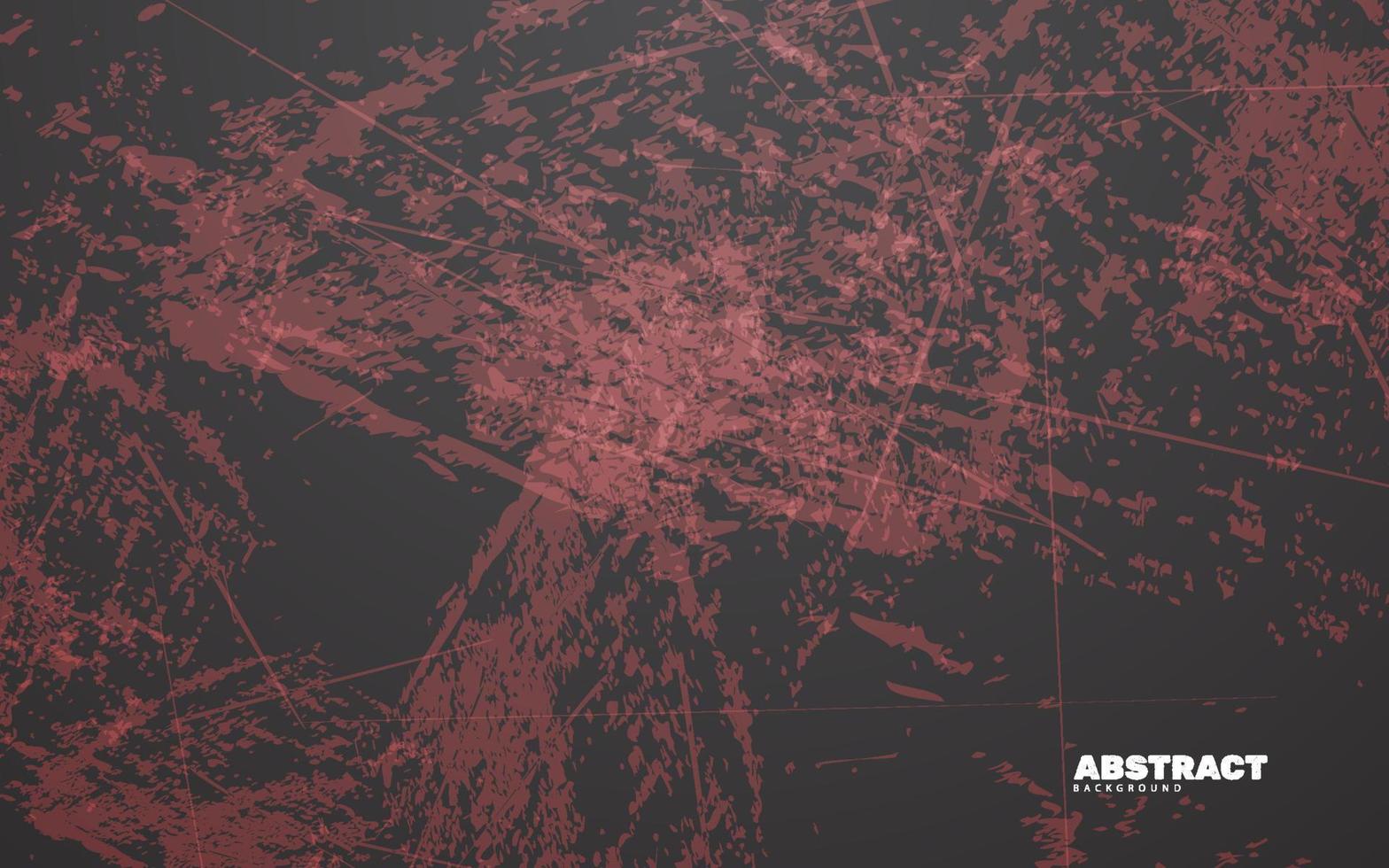 abstrakter Grunge-Textur-Hintergrund schwarzer und roter Hintergrund vektor