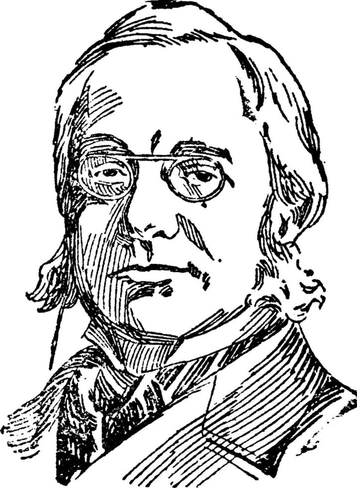 max muller, årgång illustration vektor