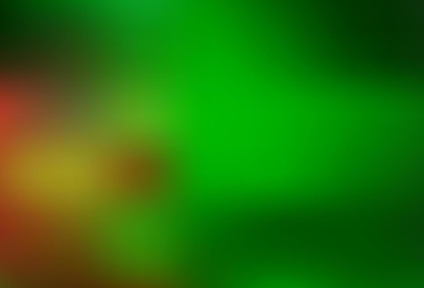 ljusgrön, röd vektor abstrakt suddig bakgrund.