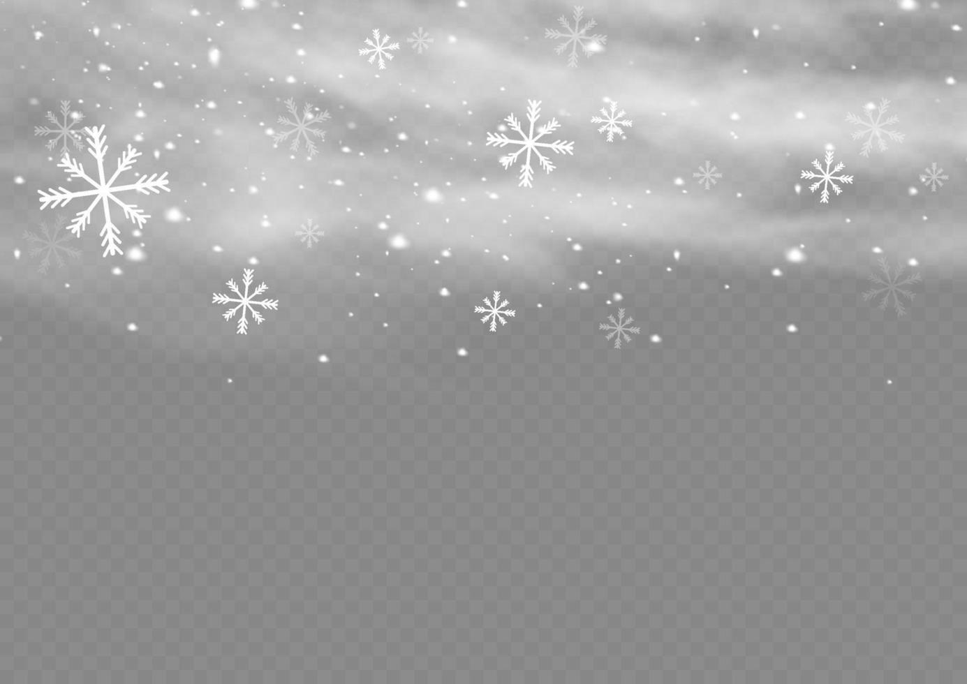 snö och vind. vit lutning dekorativ element.vector illustration. vinter- och snö med dimma. vind och dimma. vektor