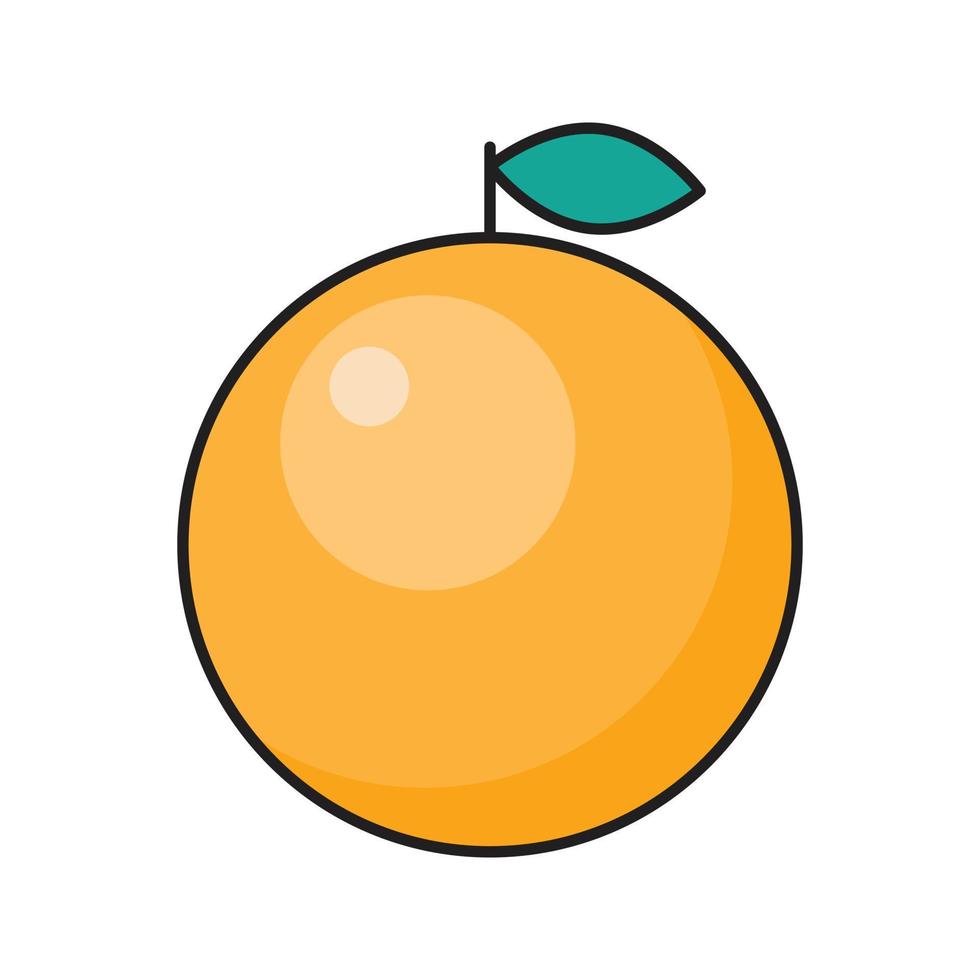 orange vektorillustration på en background.premium kvalitet symbols.vector ikoner för koncept och grafisk design. vektor