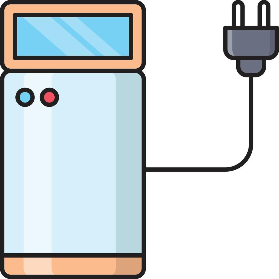 Adaptermaschinen-Vektorillustration auf einem Hintergrund. Premium-Qualitätssymbole. Vektorsymbole für Konzept und Grafikdesign. vektor