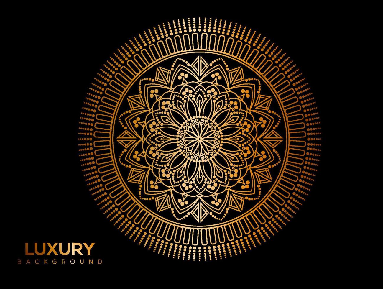 Luxus-Mandala-Hintergrund, dekorativer Hintergrund mit elegantem Mandala-Design vektor