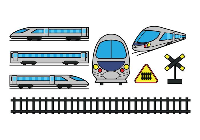 TGV-ikoner vektor
