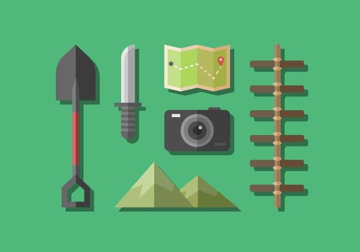 Gratis Adventure Gear Vector