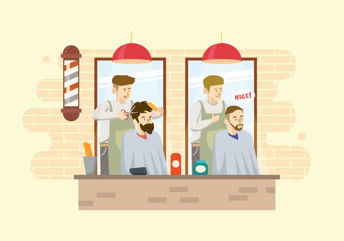 Kostenlose Friseur Illustration vektor