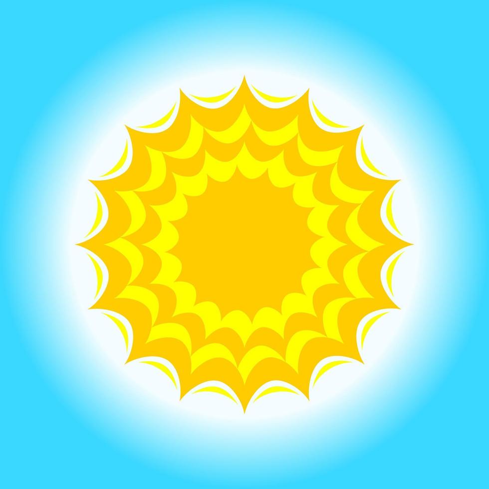 Sol ikon. Sol vektor illustration. Sol logotyp. Sol enkel tecken.