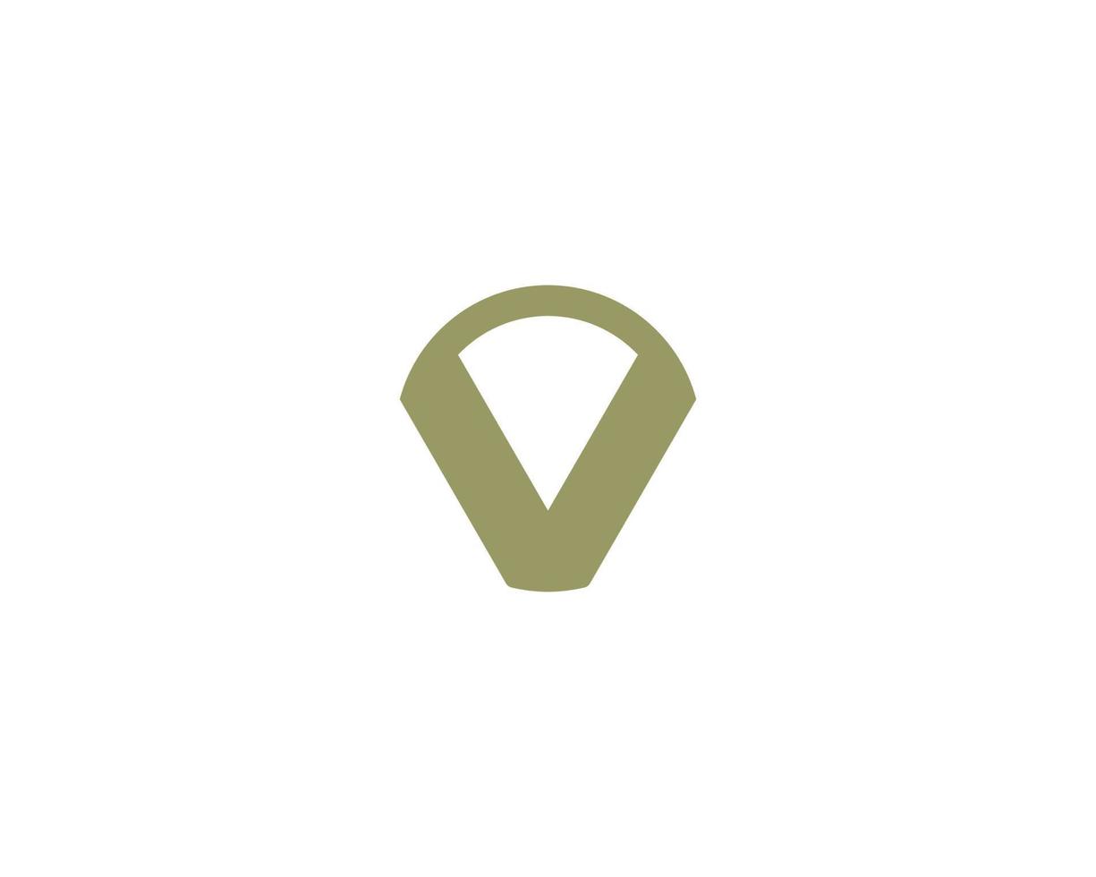 v-Logo-Design-Vektorvorlage vektor