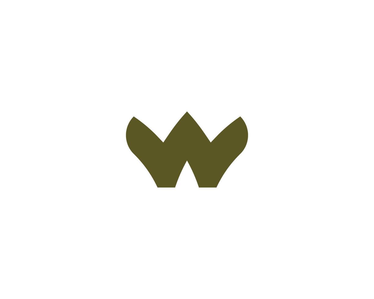 w-Logo-Design-Vektorvorlage vektor