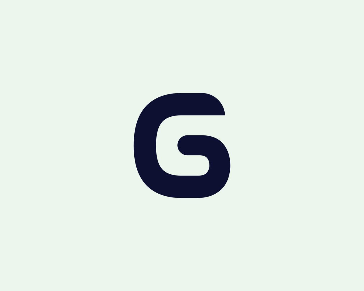 g-Logo-Design-Vektorvorlage vektor