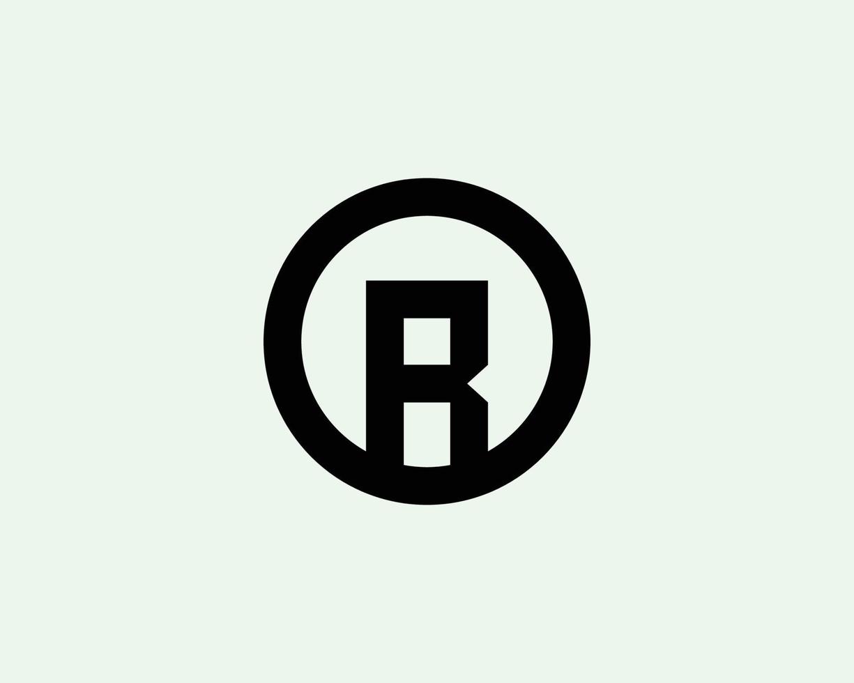 b logotyp design vektor mall