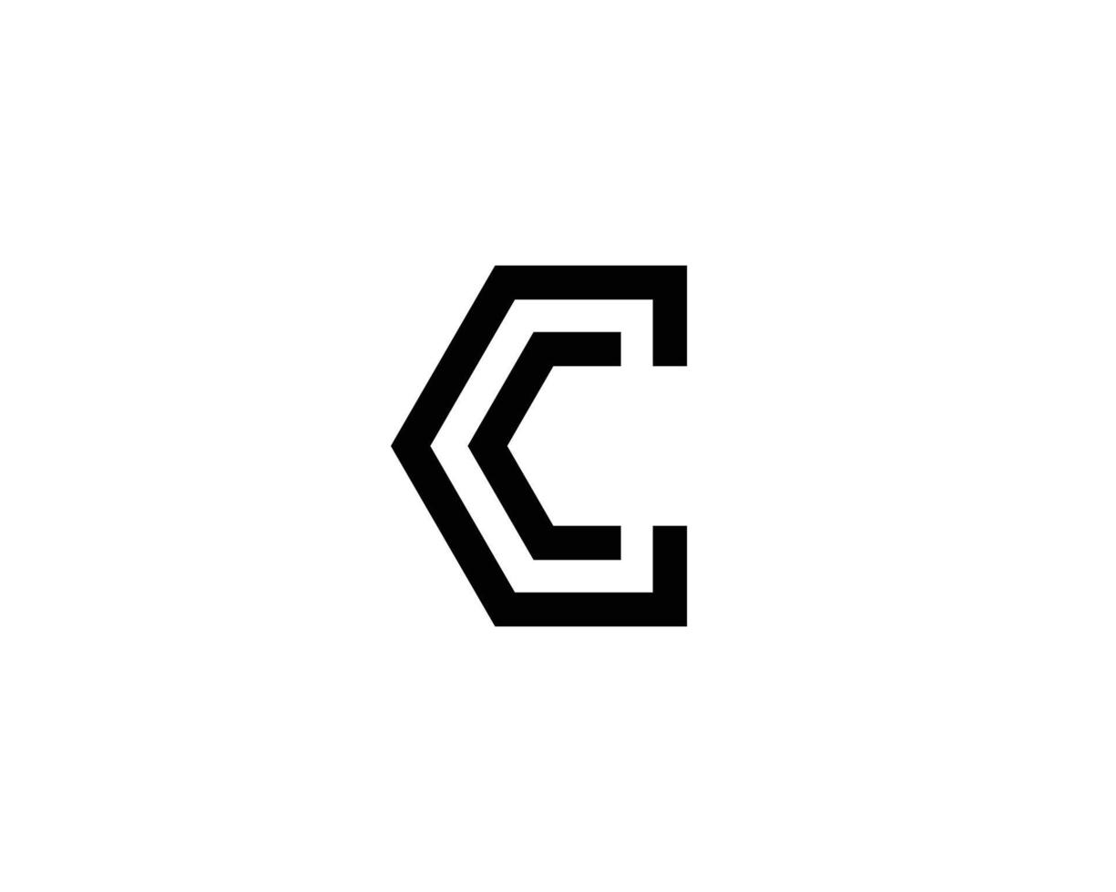 c-Logo-Design-Vektorvorlage vektor