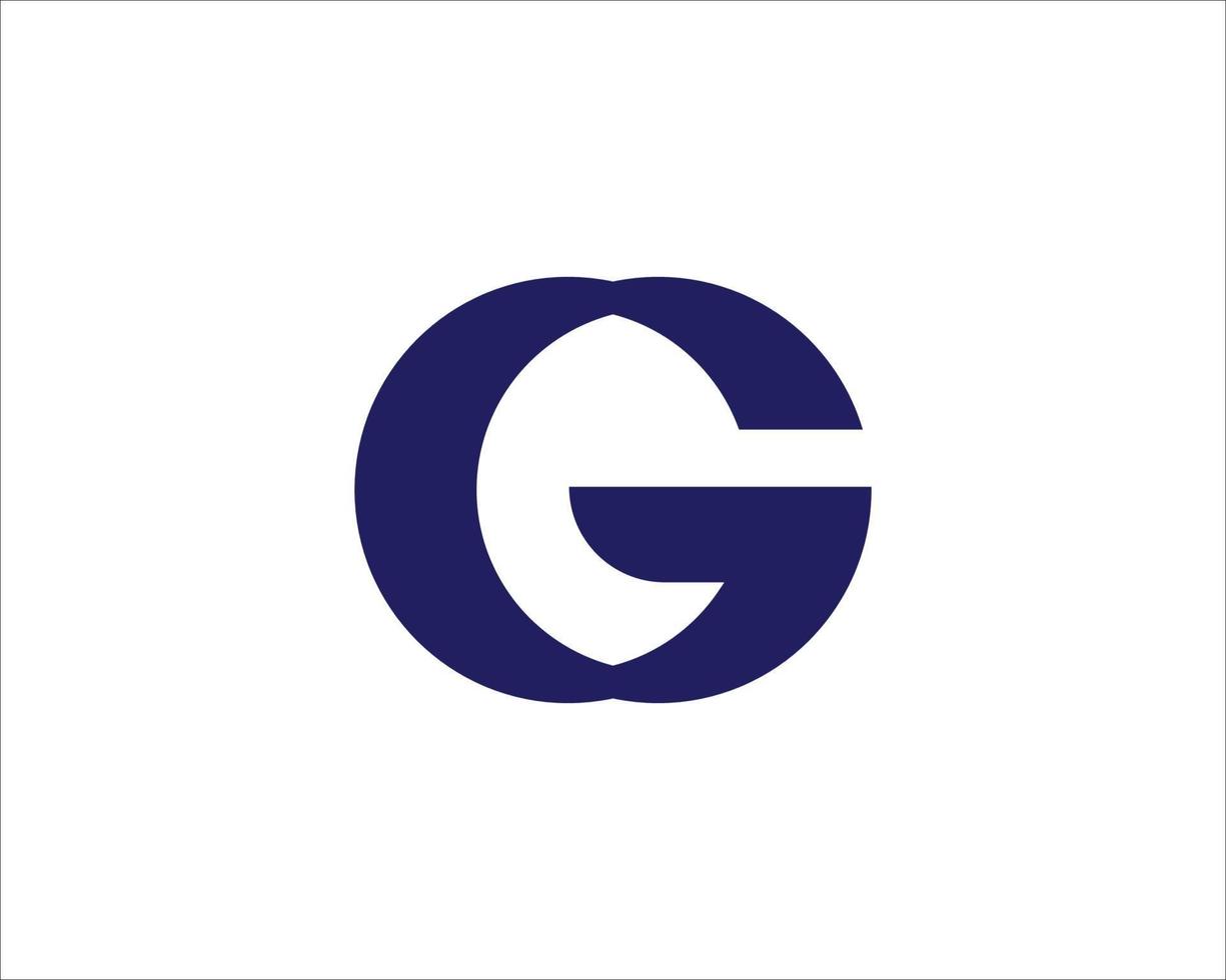 g-Logo-Design-Vektorvorlage vektor