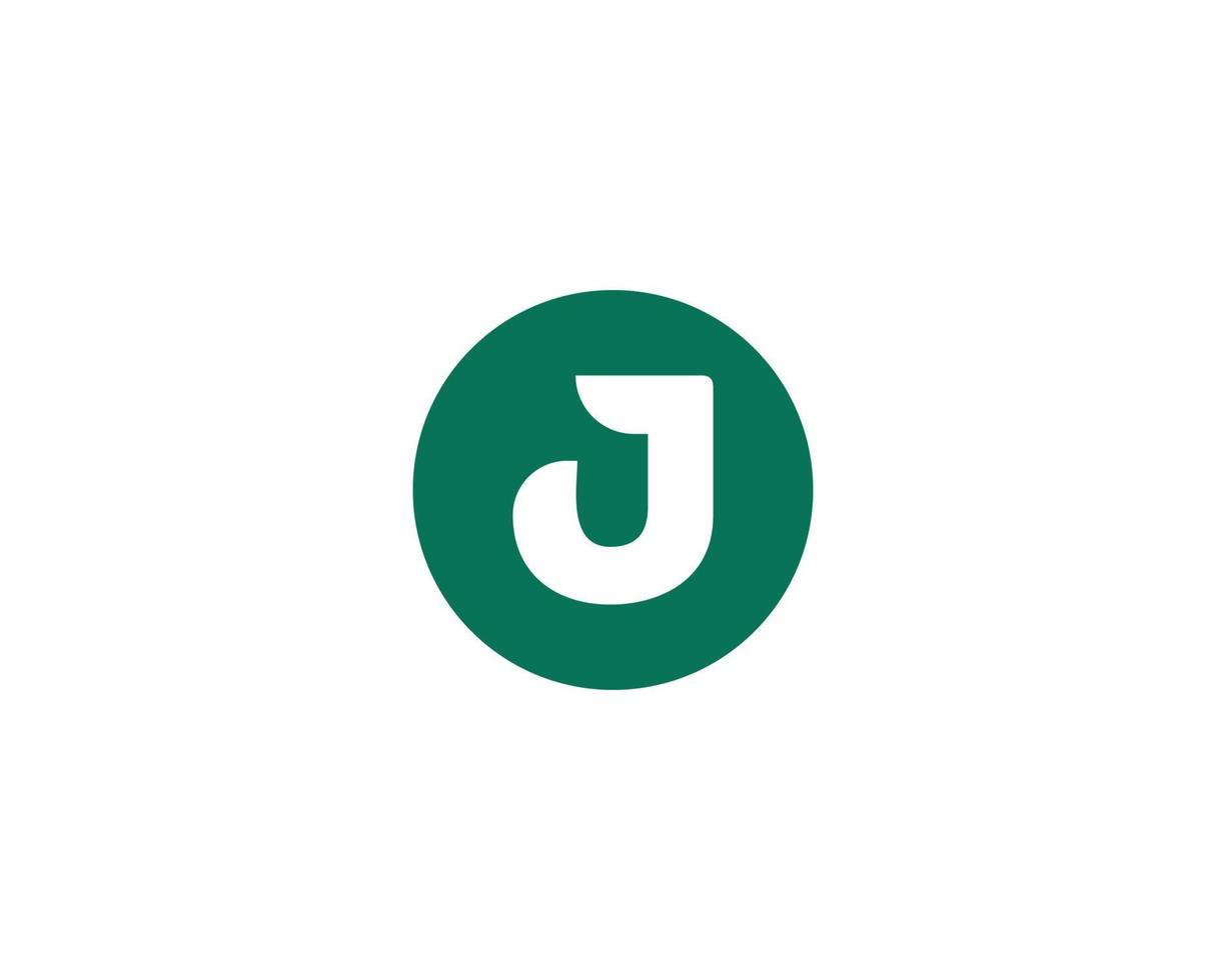 j-Logo-Design-Vektorvorlage vektor