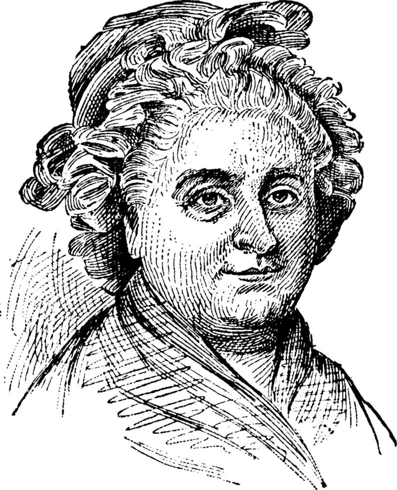 martha Washington, årgång illustration vektor