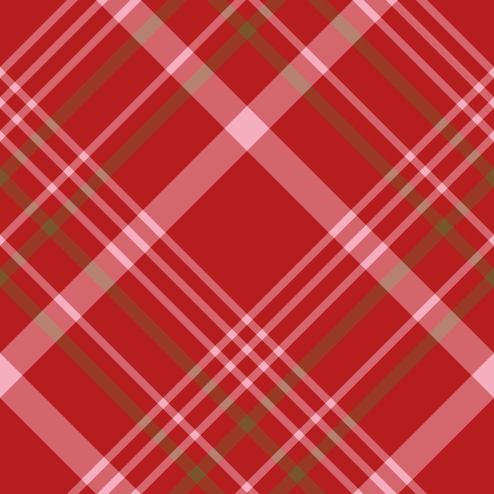 sömlös mönster i enkel röd, brun och rosa färger för pläd, tyg, textil, kläder, bordsduk och Övrig saker. vektor bild. 2