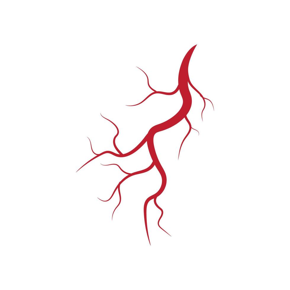 mänskliga vener och artärer illustration vektor