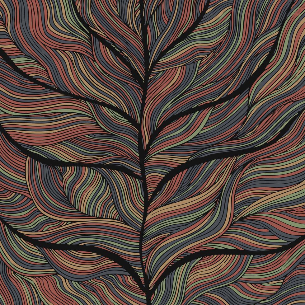 naturlig blad och rötter Bra för bakgrund, tapet, skriva ut, konst vektor