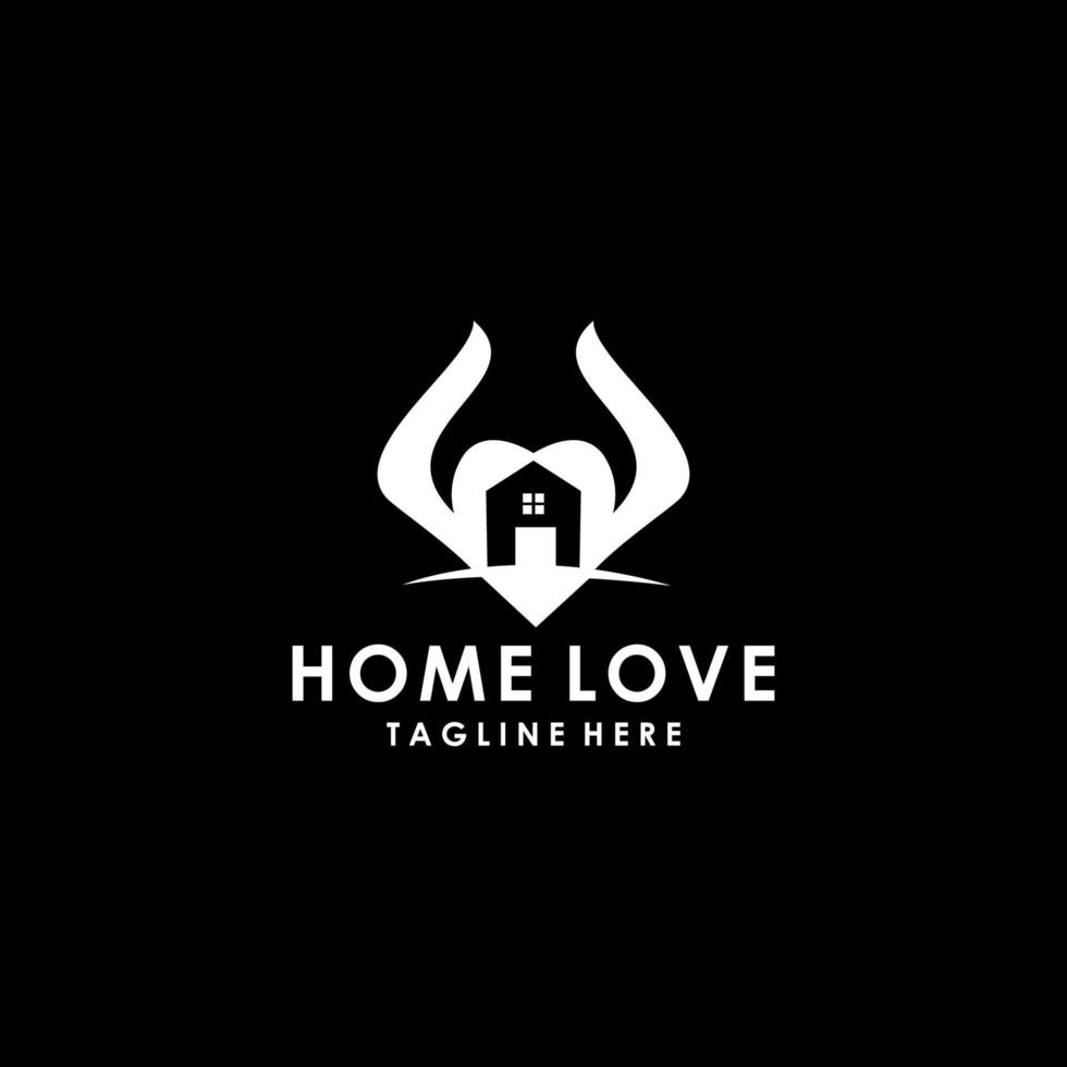 Vorlage für das Design von Home-Logo-Symbolen vektor