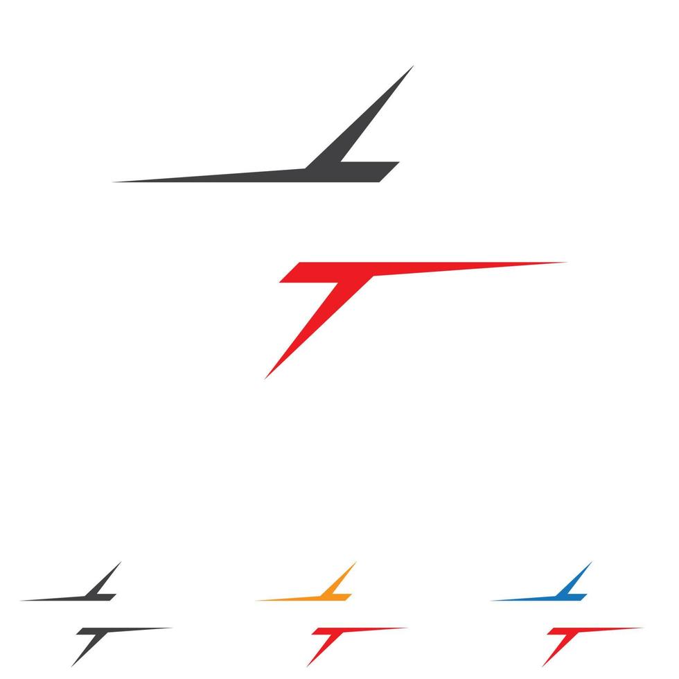 thunderbolt logotyp och symbol vektor