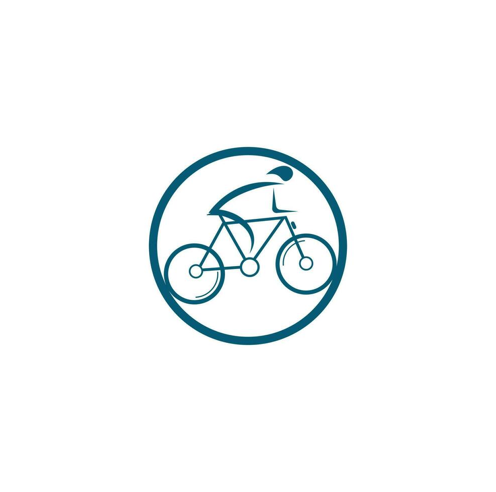 cykel vektor logotyp design. cykel affär företags- branding identitet . cykel logotyp.