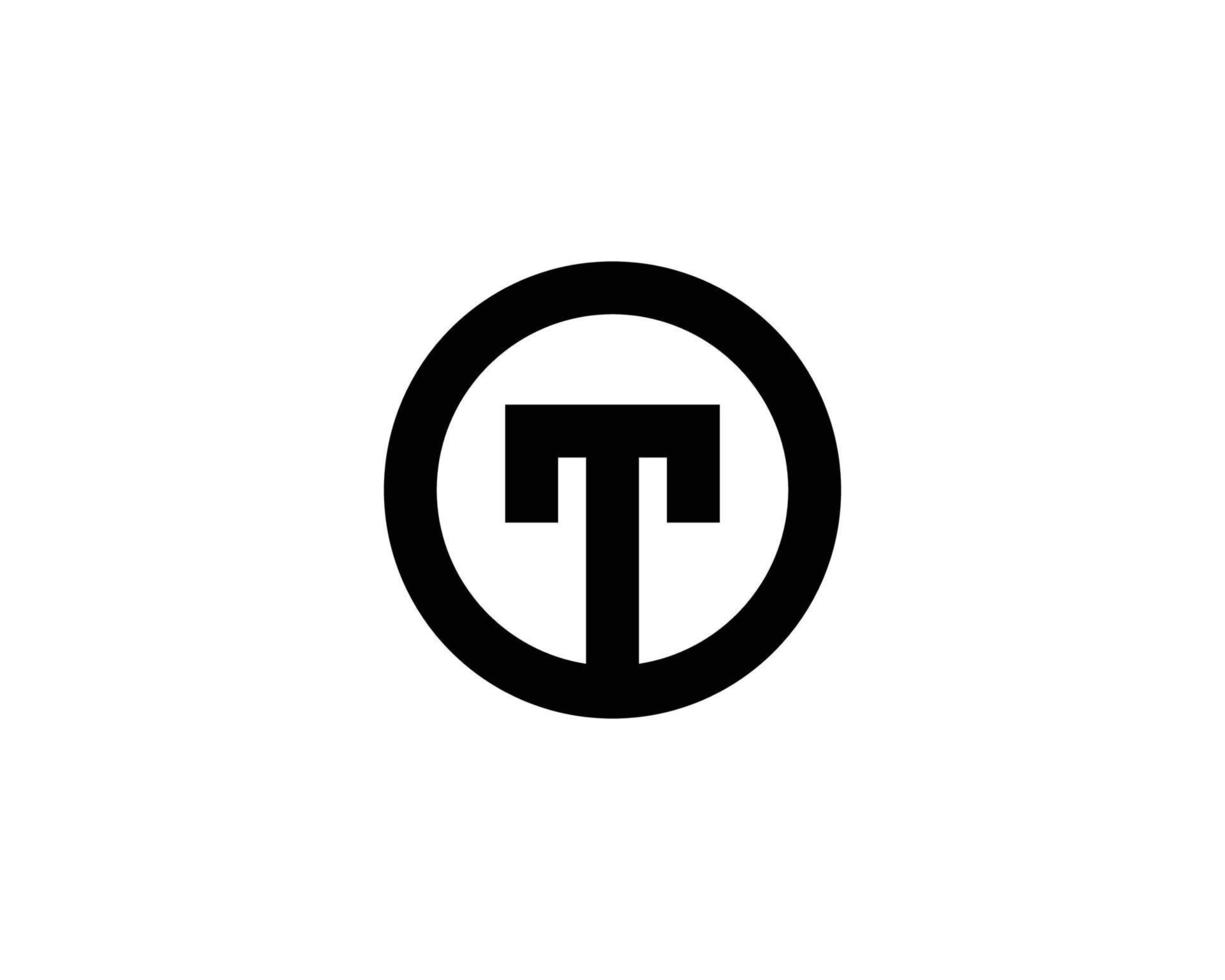 t-Logo-Design-Vektorvorlage vektor