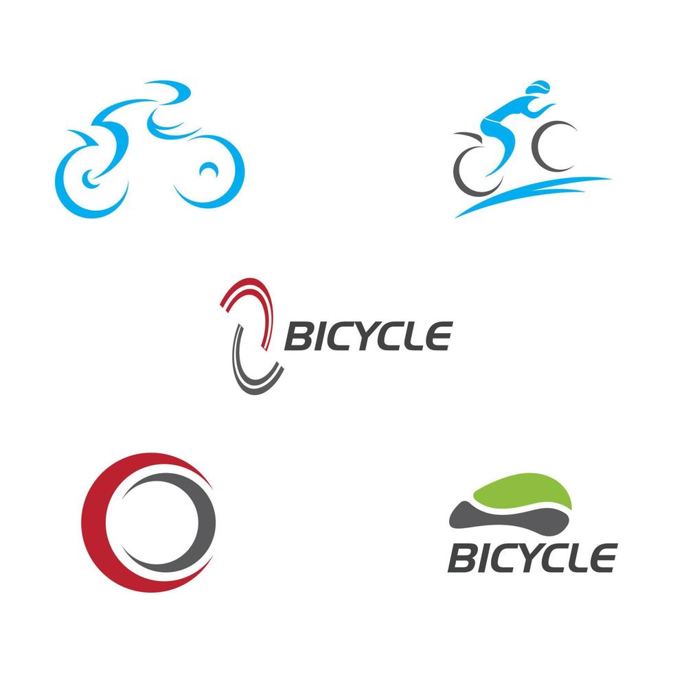 Fahrrad-Vektor-Symbol-Illustration-design vektor