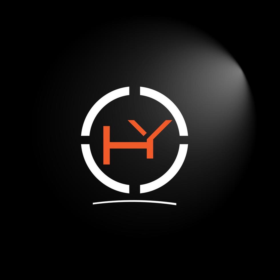 Hy-Text-Logo vektor