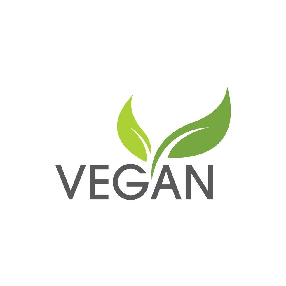 vegane vektorsymbolillustration vektor