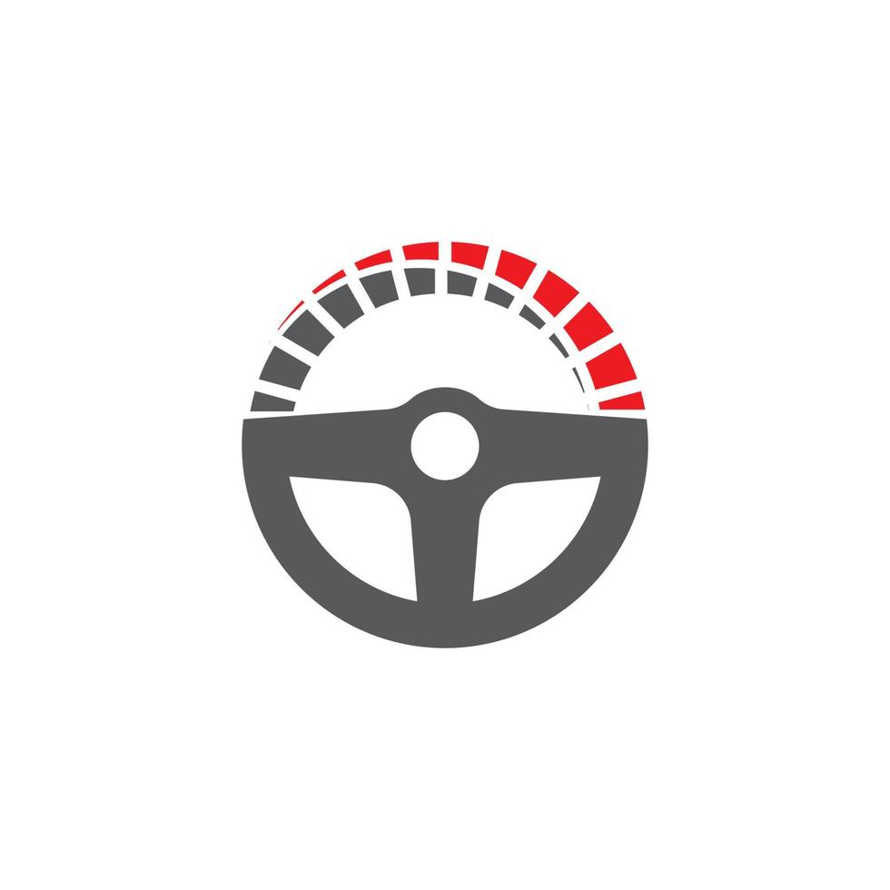 Fahrersymbol Vorlage Vektor Illustration