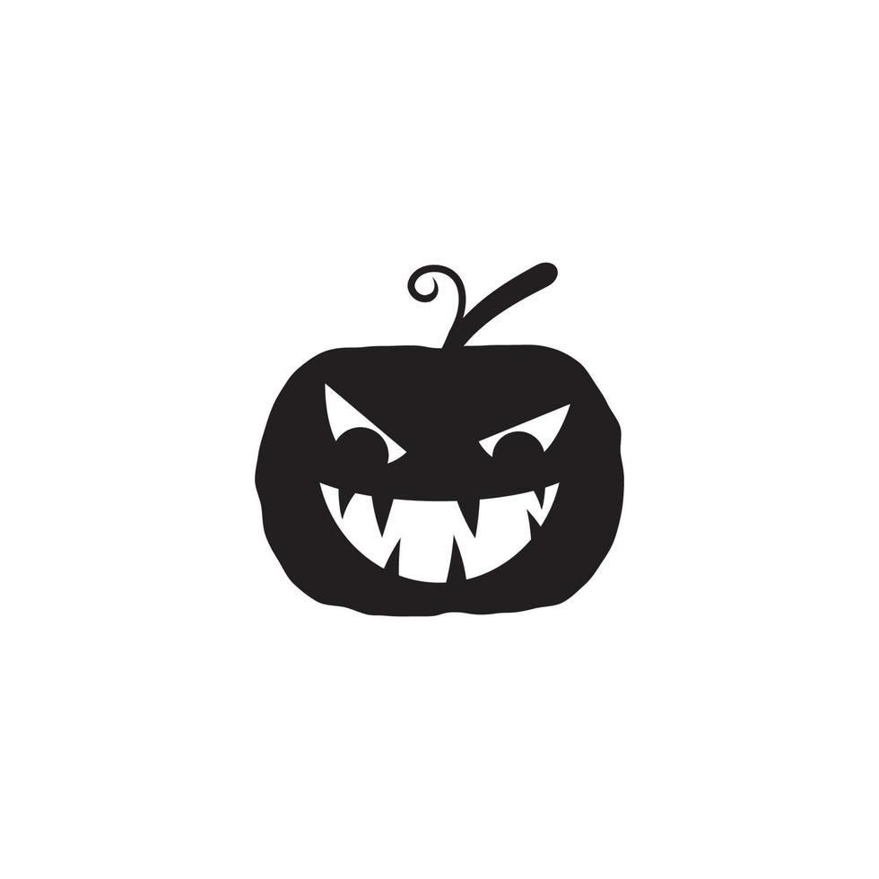 Jack o'Lantern Happy Halloween-Symbol vektor