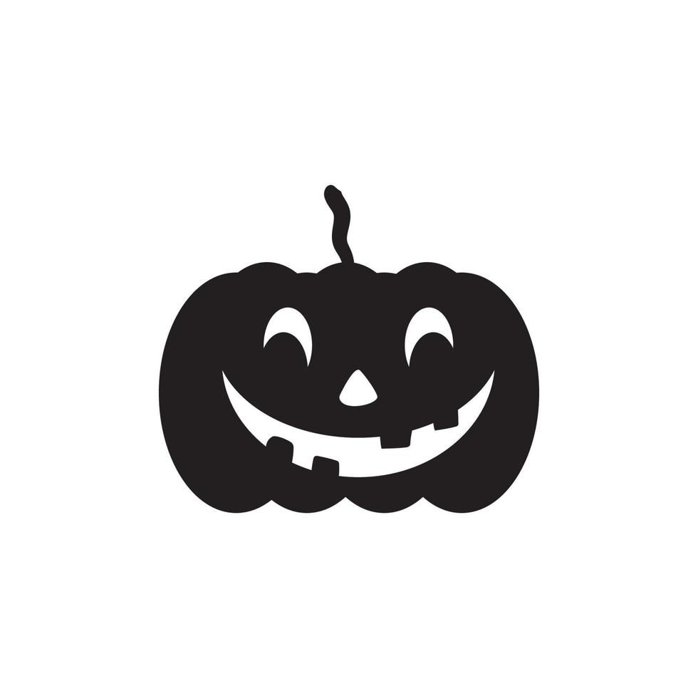 Jack o'Lantern Happy Halloween-Symbol vektor