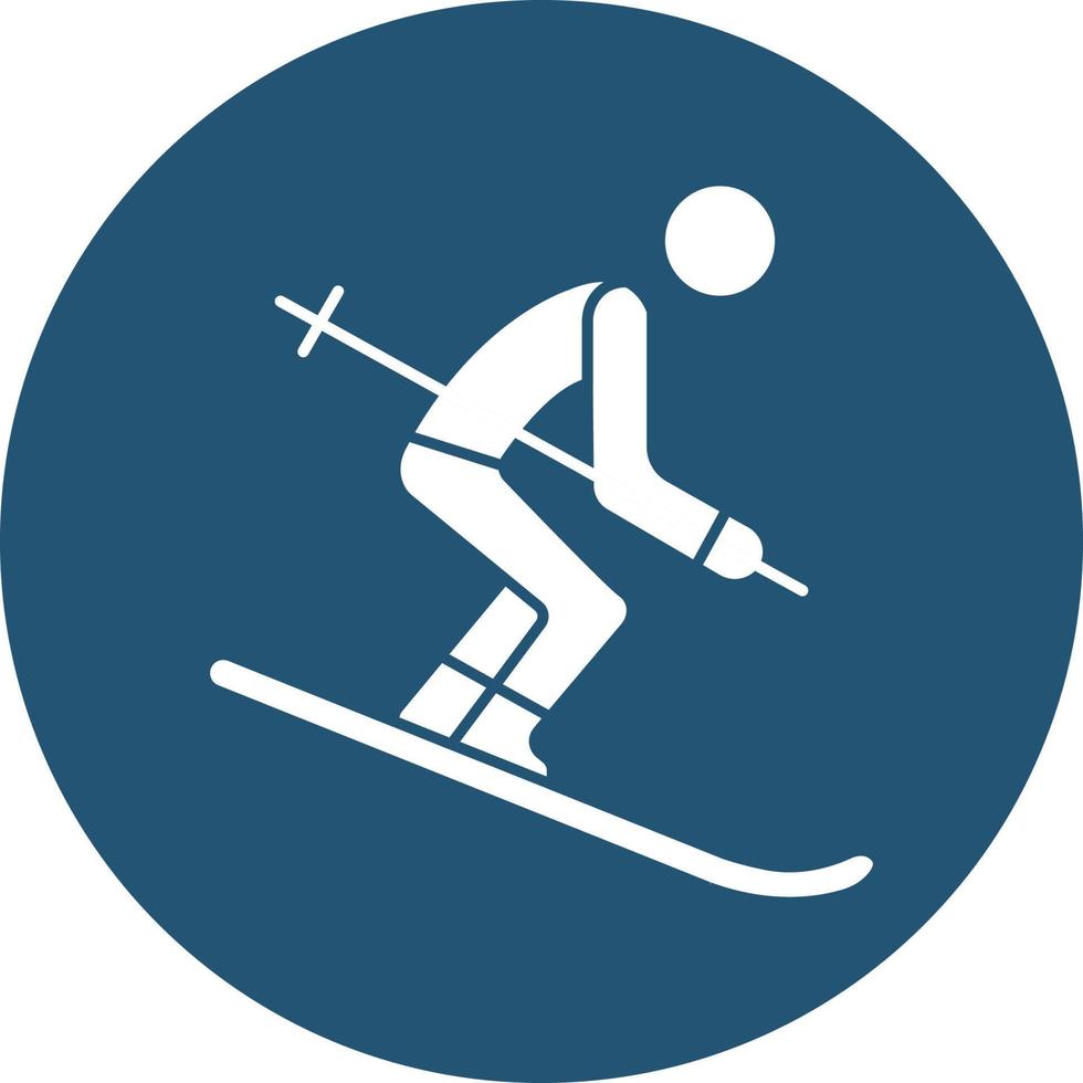 åka skidor som kan lätt ändra eller redigera vektor